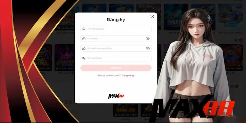 đăng ký max88 Hướng dẫn chi tiết các bước đăng ký Max88 cho gamer
